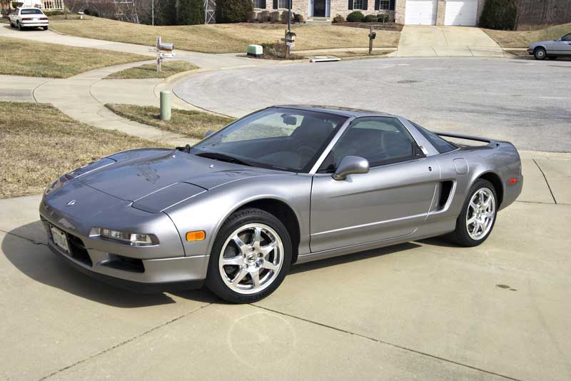 My 2000 Acura NSX in Silverstone Metallic